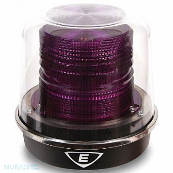 EDWARDS SIGNALING Warning Light LED Magenta 120 VAC, 40Z982