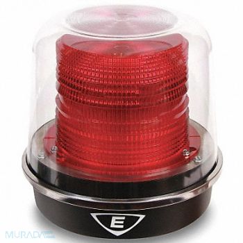 EDWARDS SIGNALING Warning Light LED Red 120 VAC, 40Z983