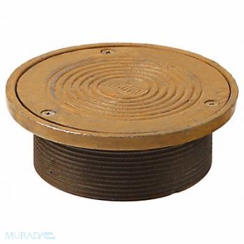 SMITH LIGHT COMMERCIAL Cleanout Cover 4In NPSM 5-3/4 In Dia, 11U244