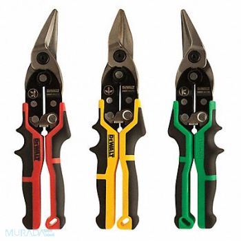 DEWALT Aviation Snip Set 10 Overall Length, 410D25