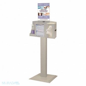 BOWMAN DISPENSERS Respiratory Hygiene Station 58-26/64 H, 410D49