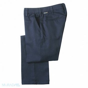 WORKRITE FIRE SERVICE Womens FR Pants Inseam 28 Navy Blue, 410T15