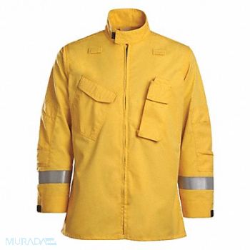 WORKRITE FIRE SERVICE Flame-Resistant Jacket Yellow 3XL, 410V06
