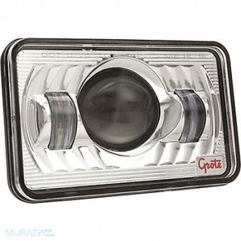 GROTE High Beam Headlight 900 lm Square LED, 411Z75
