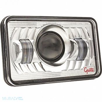 GROTE Low Beam Headlight 630 lm Square LED, 411Z76