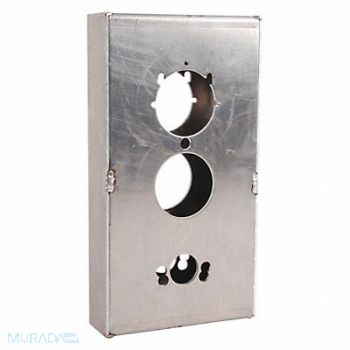 KEEDEX Gate Box Silver Aluminum 5-1/2 W, 413W51