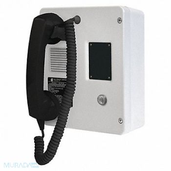 GAI-TRONICS Telephone VoIP/Ethernet Gy Surface Mount, 414Y67