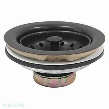 PERFECT PUTTY SS Zinc Basket Strainer 4-1/2in, 415F45