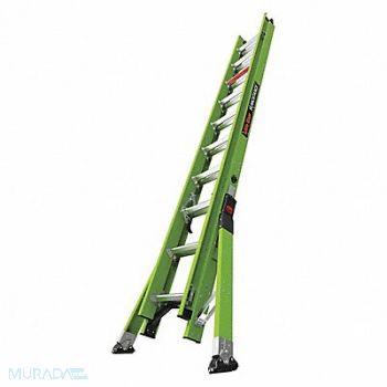 LITTLE GIANT Extension Ladder 375 lb Ld Cap. IAA Type, 415F72