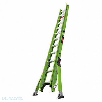 LITTLE GIANT Extension Ladder 375 lb Ld Cap. IAA Type, 415F78