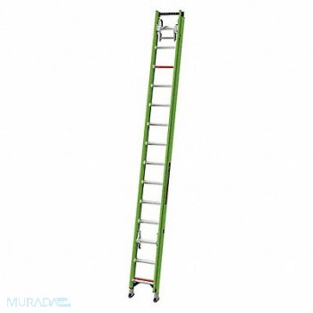 LITTLE GIANT Extension Ladder 375 lb Ld Cap. IAA Type, 415F87