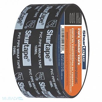 SHURTAPE Pipe Sealant Tape Black PVC 1199 L, 415F90
