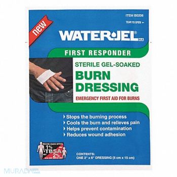 WATERJEL Burn Dressing Sterile Blue 2 L PK15, 415J22