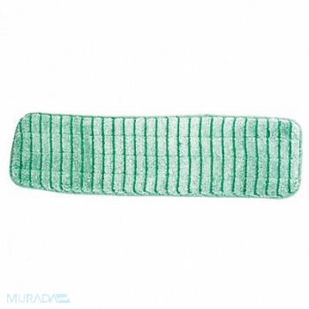 MICROFIBER TECHNOLOGIES Mop Pad Green Microfiber PK12, 416J12