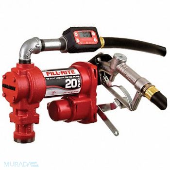 FILL-RITE Fuel Transfer Pump 1/4 HP 12VDC 20 gpm, 416K60
