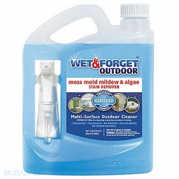 WET AND FORGET Mold and Mildew Remover 64 oz 11 pH, 416L08