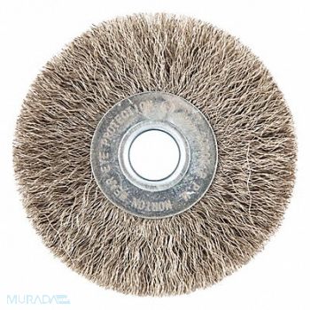 NORTON Wire Wheel Brush Arbor Hole Mount, 416M36