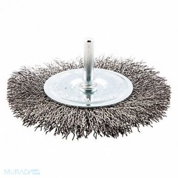 NORTON Wire Wheel Brush Shank Mount 1/2 in W, 416M40