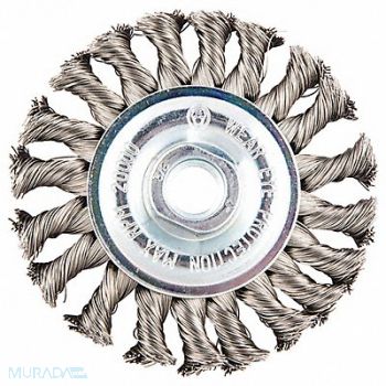 NORTON Wire Wheel Brush Arbor Hole Mount, 416M43