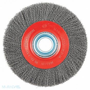 NORTON Wire Wheel Brush Arbor Hole Mount, 416M50