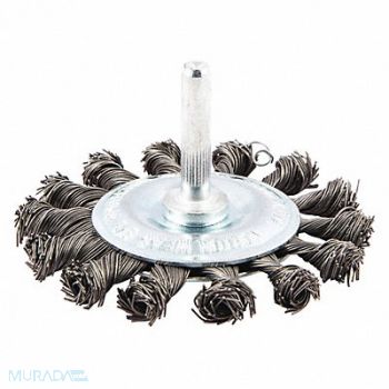 NORTON Wire Wheel Brush Shank Mount 5/8 L Trim, 416M51