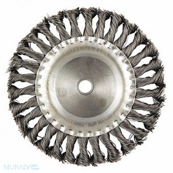 NORTON Wire Wheel Brush Arbor Hole Mount, 416M54