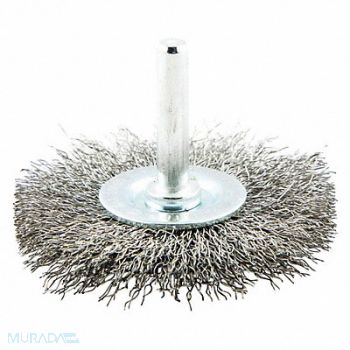 NORTON Wire Wheel Brush Shank Mount, 416M64