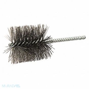 NORTON Double Spiral Tube Brush 2 Brush Dia, 416M75