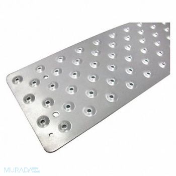 HANDI TREADS Stair Tread Cover Silver 36 W 3-3/4 D, 417T88