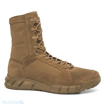 OAKLEY Tactical Boots 12-1/2 R Tan Plain Men PR, 417X06