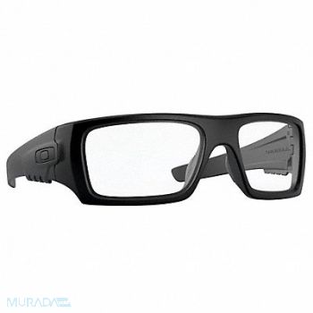 OAKLEY Glasses Clear Lens Blk Frame Det Cord, 417X38