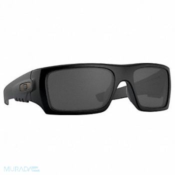 OAKLEY Glasses Gry Lens Blk Frame Det Cord, 417X46