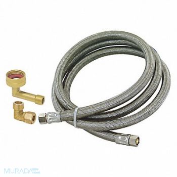 GRAINGER APPROVED Water Connector Kit 1/4 ID x 6 ft L, 419X83