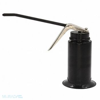 LUBRIMATIC Pistol Oiler 6oz 1/4in-28 Thread Steel, 41AA61