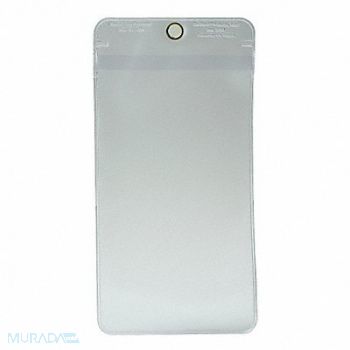 ACCUFORM Tag Pouch Clear 7in H x 4in W Plastic, 41CM73