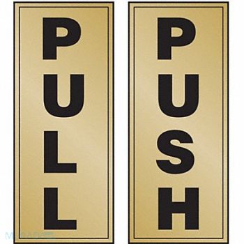 ACCUFORM Safety Label 4 1/4 in Mylar PR, 41CM80