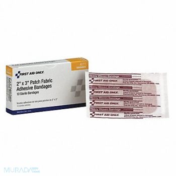 FIRST AID ONLY Patch Bandage Woven 11/16 W 10/Box PK10, 41CR07