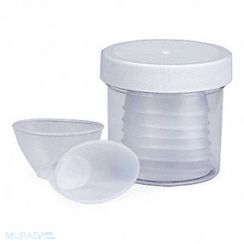 FIRST AID ONLY Eye Cup Plastic White, 41CR14