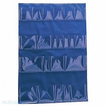 FIRST AID ONLY Replacement Pockets 25 in H 22 Pockets, 41CR65