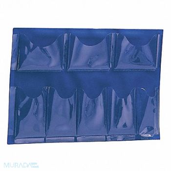 FIRST AID ONLY Replacement Pockets 9 in H 8 Pockets, 41CR66