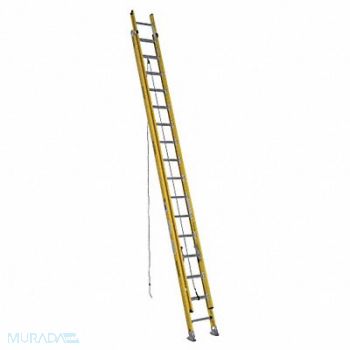 WERNER Extension Ladder Fiberglass 32 ft IAA, 41D262