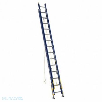 WERNER Extension Ladder Fiberglass 28 ft IA, 41D270