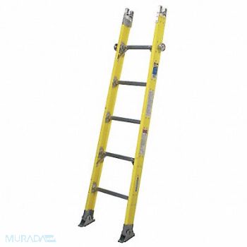 WERNER Sectional Ladder Base H 6 ft Fiberglass, 41D280