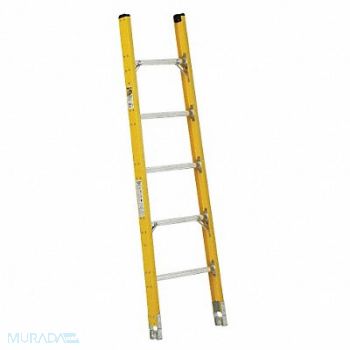 WERNER Sectional Ladder Middle 6 ft Fiberglass, 41D281