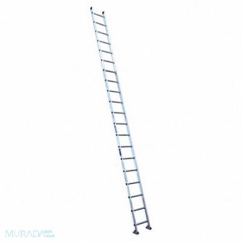 WERNER Straight Ladder H 20 ft Aluminum, 41D316