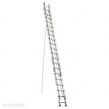 WERNER Extension Ladder Aluminum 40 ft I, 41D328