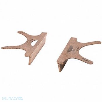 WILTON Replace. Vise Jaw Copper Incl. Pair PR, 41D426