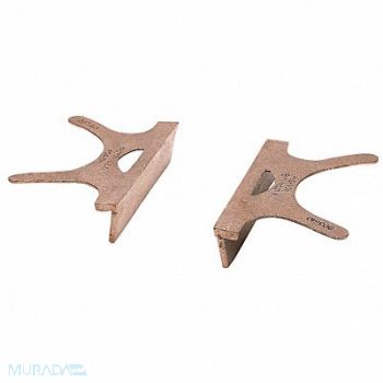 WILTON Replace. Vise Jaw Copper Incl. Pair PR, 41D428
