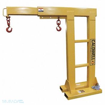 CALDWELL Reach Over Forklift Boom 4000 Lb, 41D511