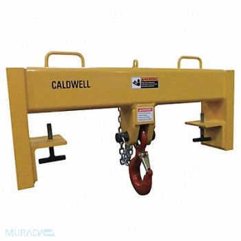 CALDWELL Forklift Beam Fixed Hook Cap 30 000 lb, 41D522